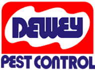 Logo for Dewey Pest Control.