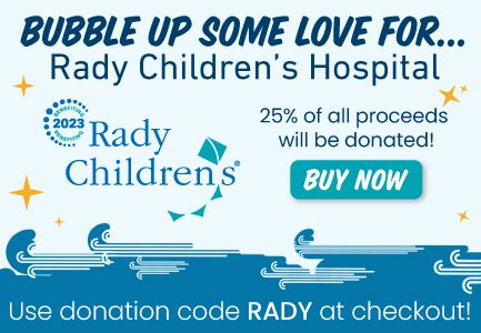 Bubble up some love for Rady Children's Hospital fundraiser