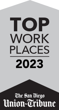 Top Work Places 2023 Award from The San Diego Union Tribune
