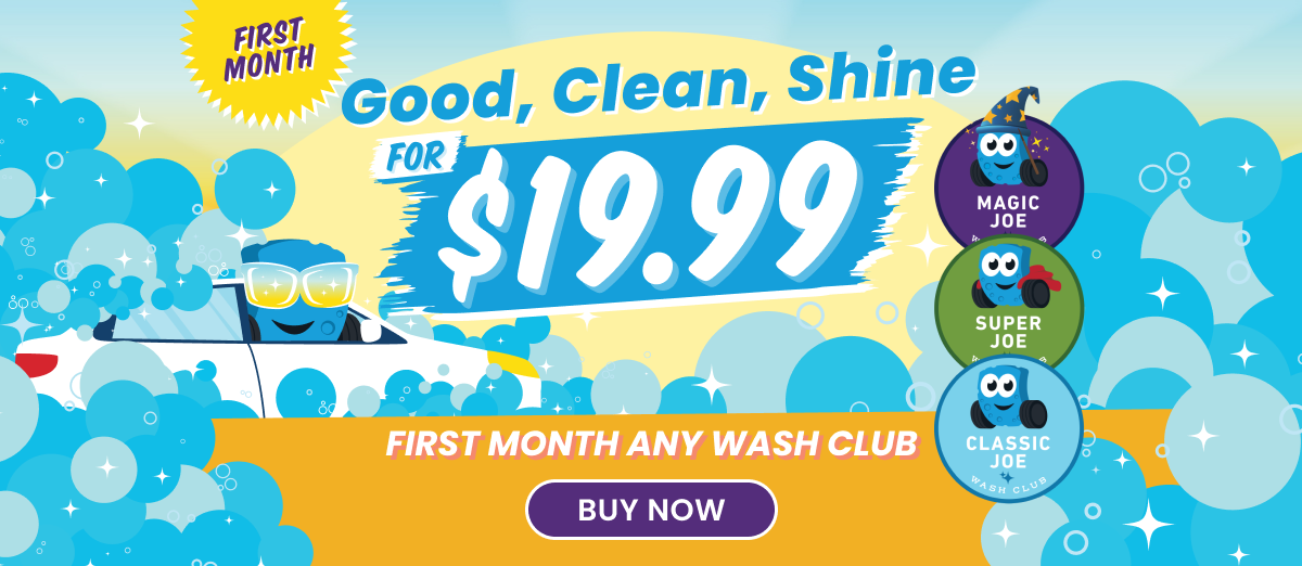 Good, Clean, Shine for $19.99 first month any wash club