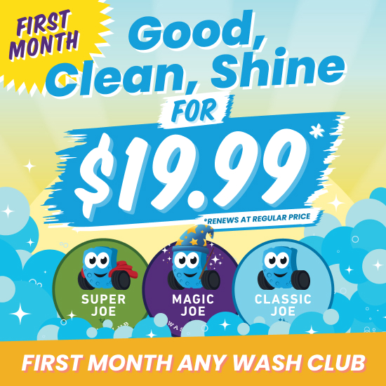 New Year, New Shine: Soapy Joe’s Membership for $19.99? Oh, Shine On!